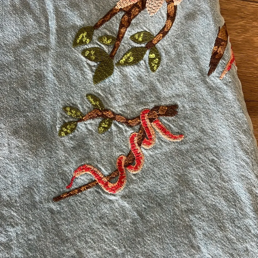 Farm Rio Embroidered Jeans - Picture 9 of 9